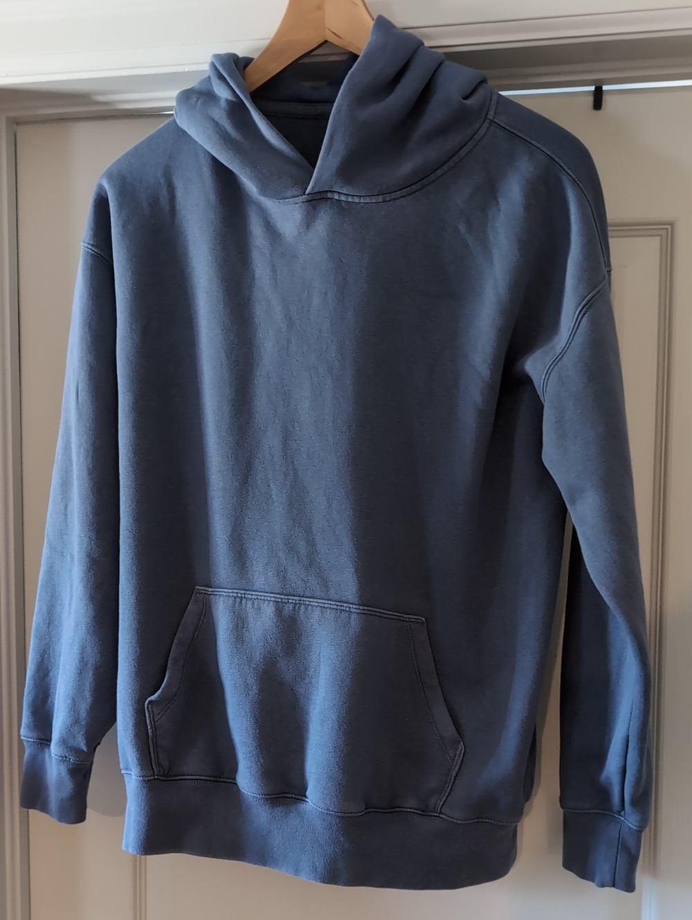 GAP Men's Slate Blue Pullover Hoodie